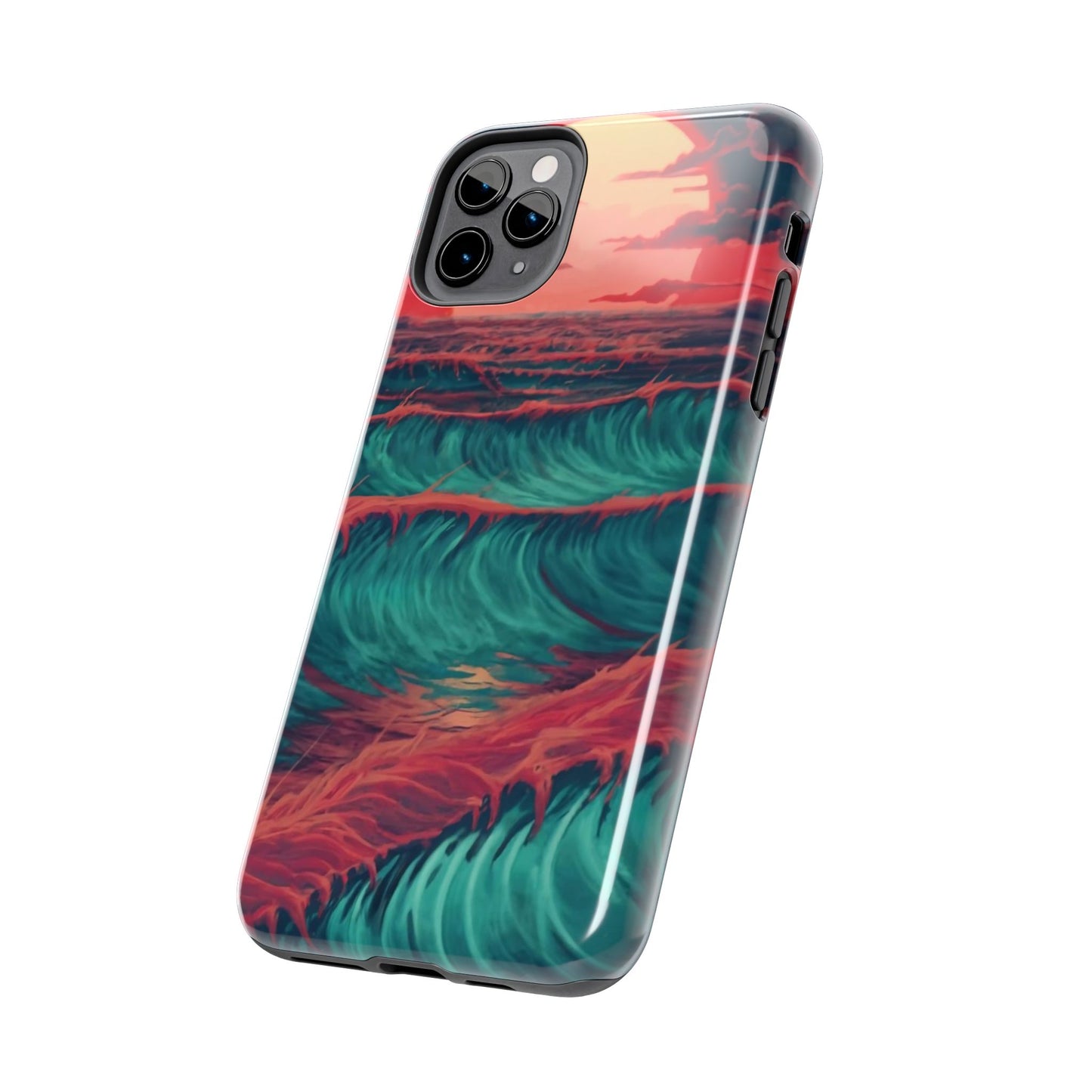 Sunset Waves ToughShield Case