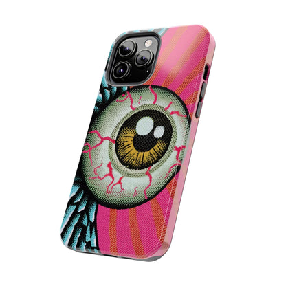 Winged Eye Pop Art Tough iPhone Case