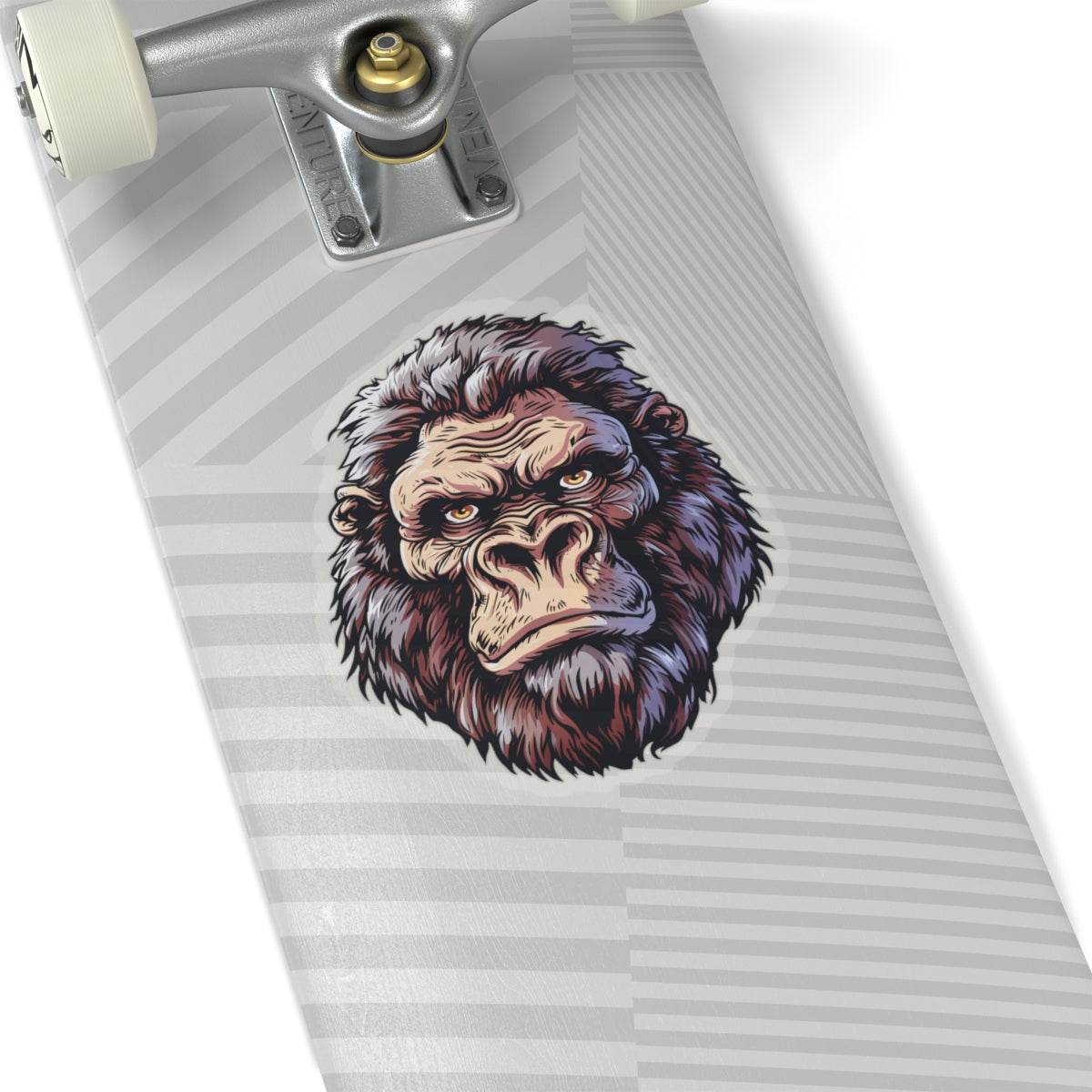 Observant Tan Yeti Vinyl Sticker