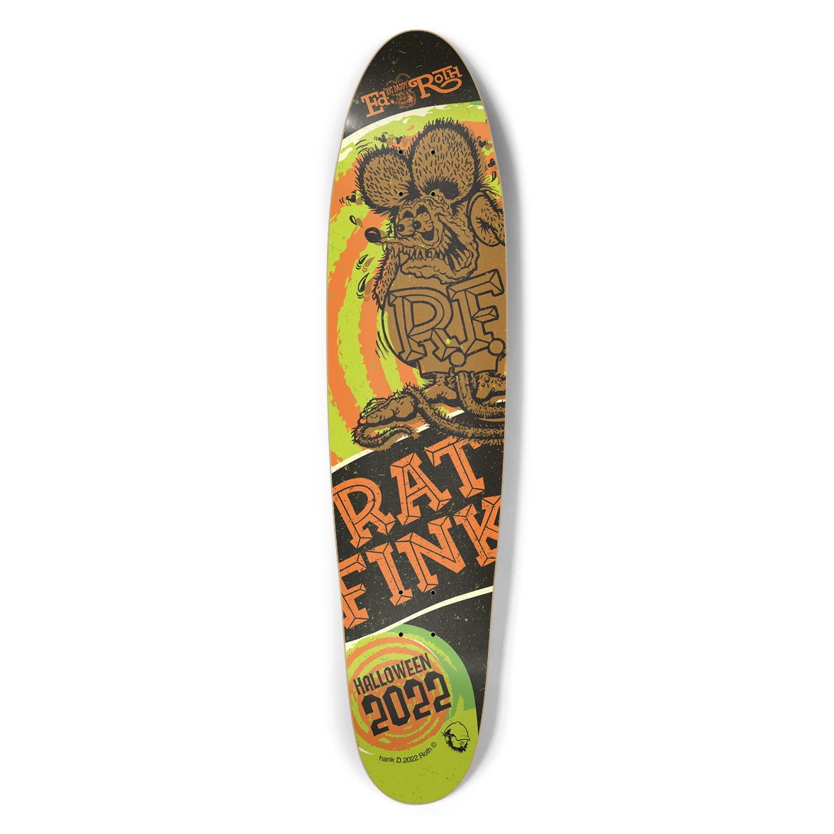 Rat Fink Halloween Longboard 2022 Edition