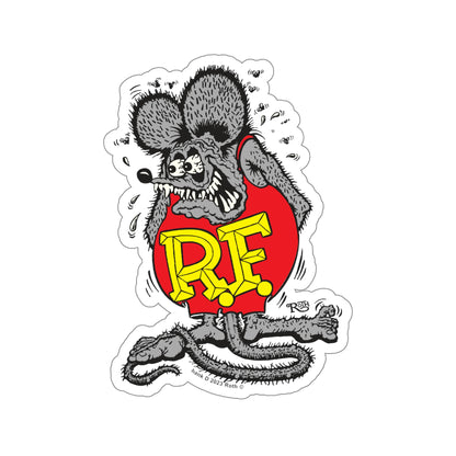 Gray Ghost Rat Fink Sticker