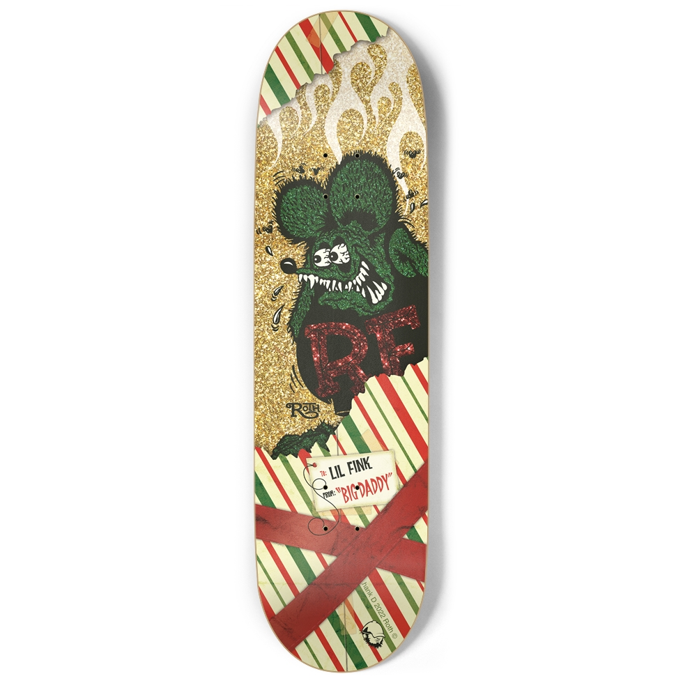 Special Package - Custom Rat Fink 9 Inch Skateboard