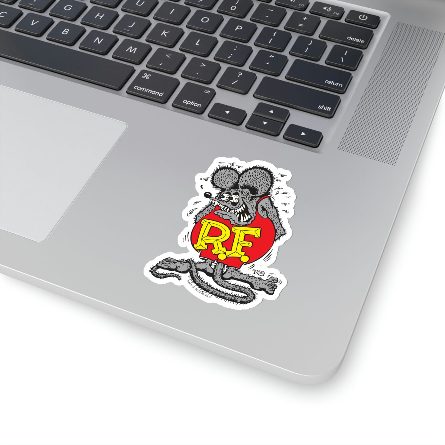 Gray Ghost Rat Fink Sticker