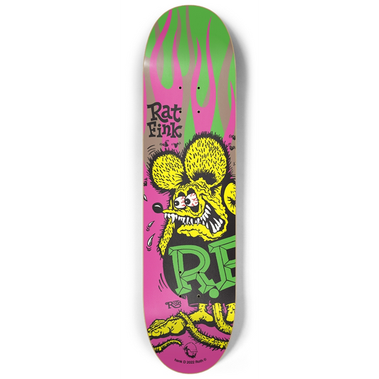 Fink Flames - Pink/Green - 8.25 Popsicle