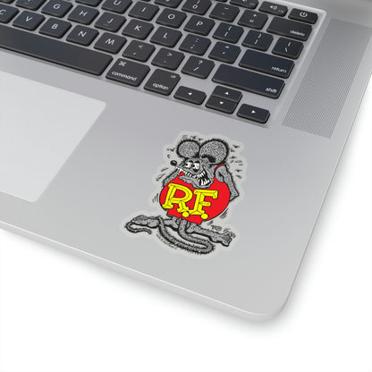 Gray Ghost Rat Fink Sticker