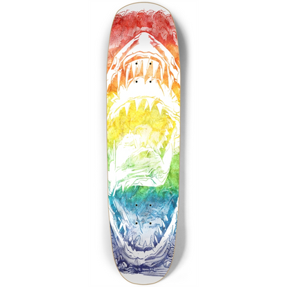 Ocean Predator - Square Nose Skateboard